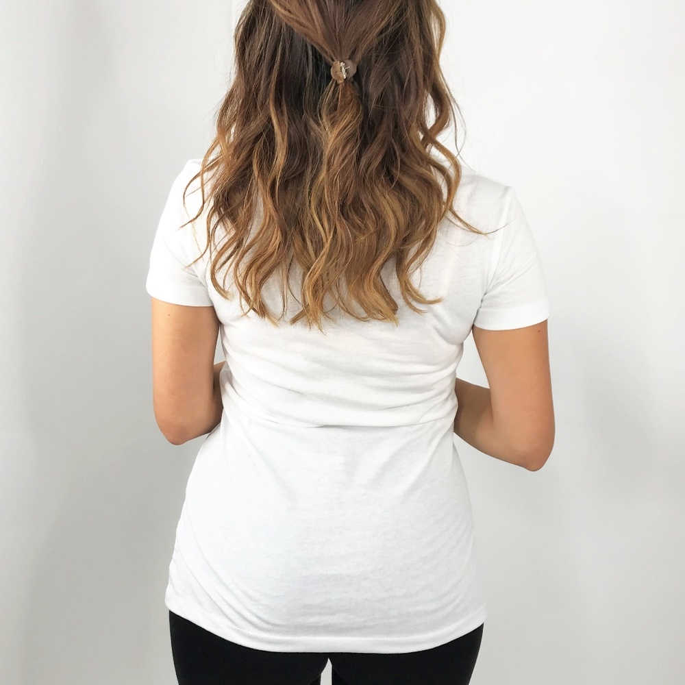 Women's Graphic Fitted Tee for Teachers - Picture 2 of 5